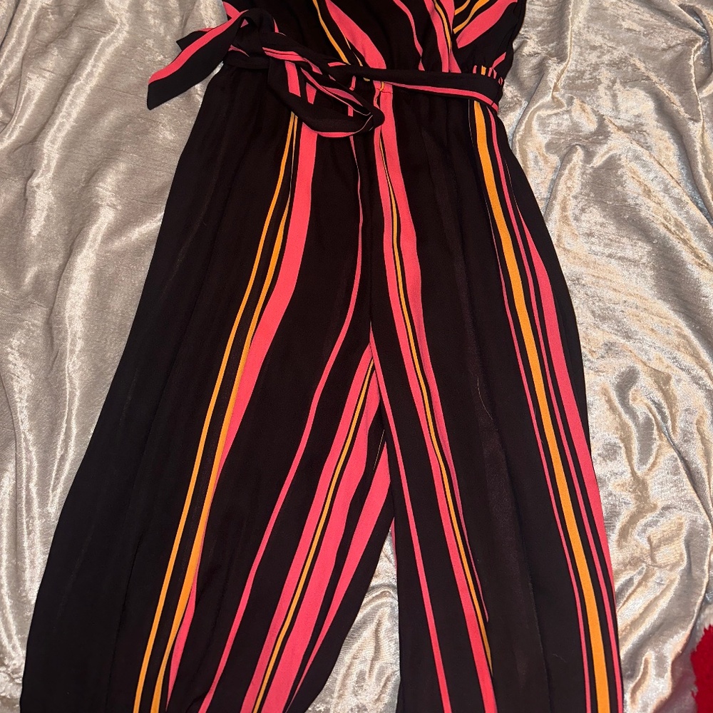 Striped Jumpsuit
